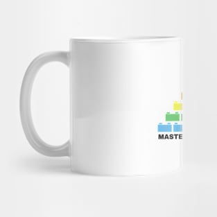 Master Destroyer Lego Brick White Mug